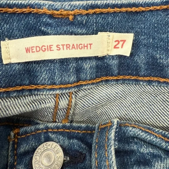 LEVI STRAUSS Classic Blue Denim Jeans - Picture 11 of 12